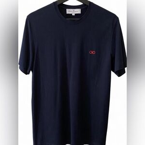 Salvatore Ferragamo Navy T-Shirt